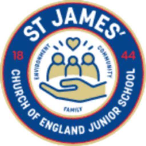 St James' Church of England Junior School logo