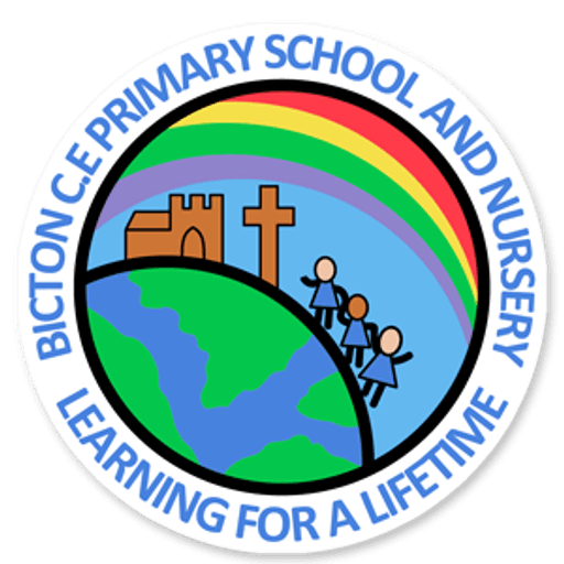 Bicton Church of England Primary School and Nursery logo