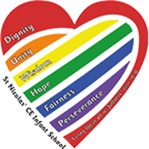 St Nicolas' Church of England Infant School logo