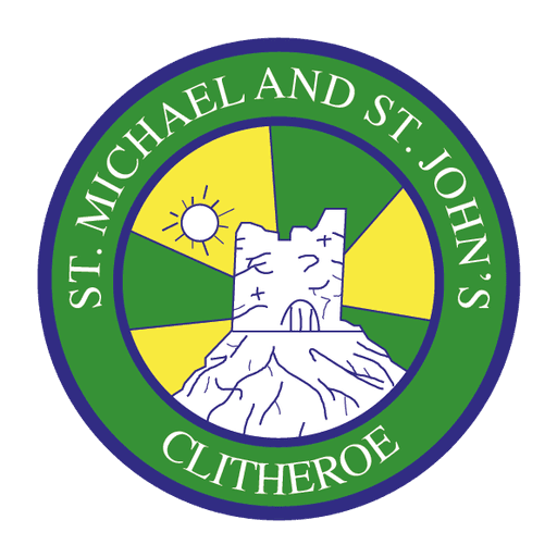 St Michael and St John's Roman Catholic Primary School, a Voluntary Academy logo