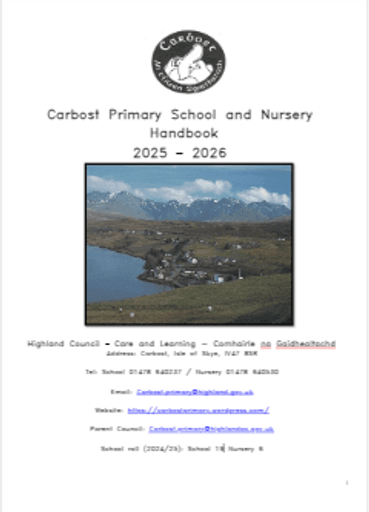 Carbost Primary School logo