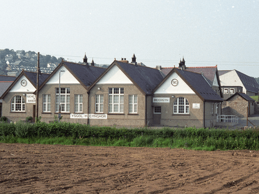 Ysgol Glanwydden logo