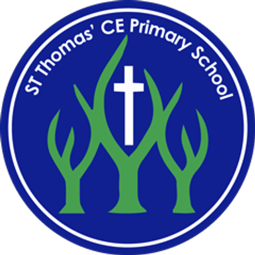 St Thomas' CofE Primary School logo