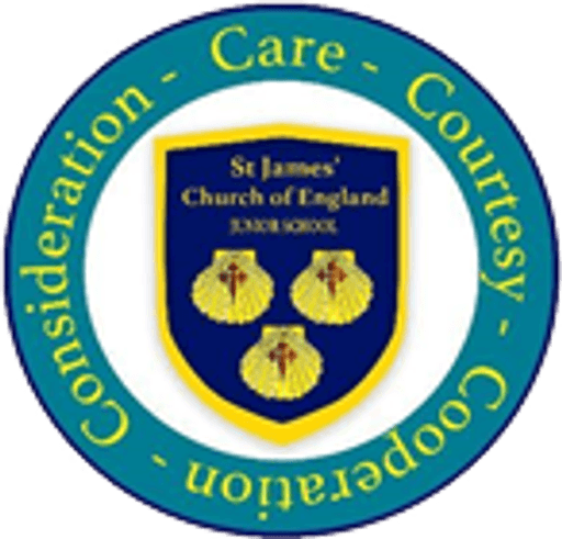 St James' CofE Junior School logo