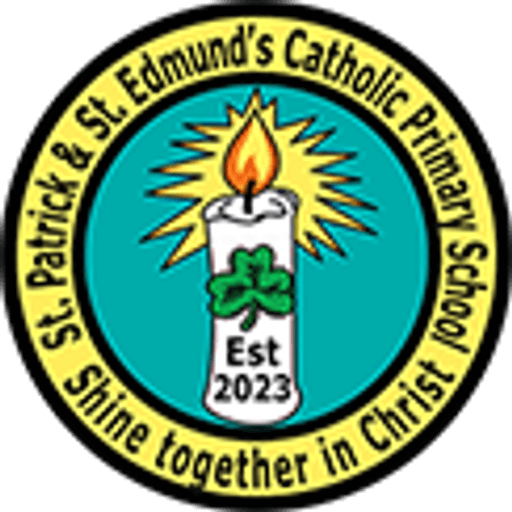 St Patrick and St Edmund's Catholic Primary School logo