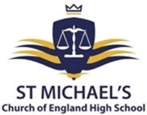 St Michael's Church of England High School logo
