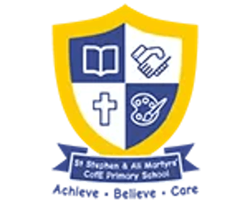 St Stephen and All Martyrs' CofE School, Lever Bridge logo