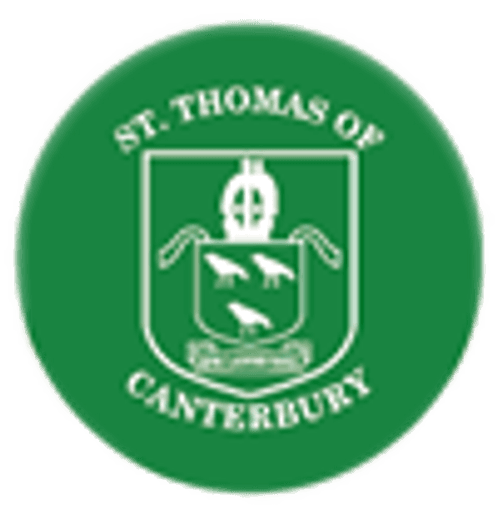 St Thomas of Canterbury RC School logo