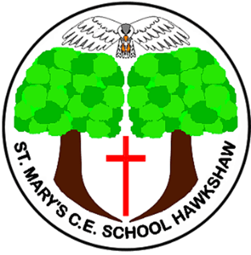 St Mary's Church of England Primary School, Hawkshaw logo