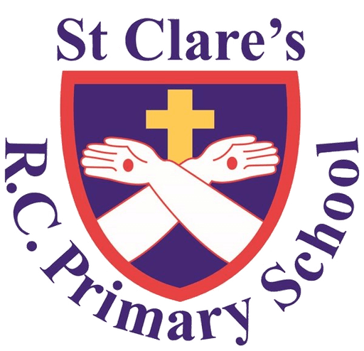 St Clare's RC Primary School logo