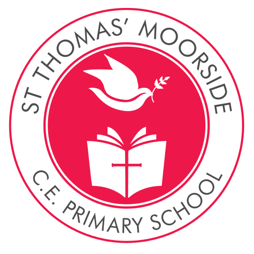 St Thomas Moorside CofE (VA) Primary School logo
