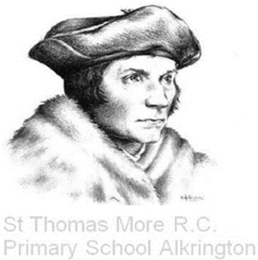 St Thomas More Roman Catholic Primary School, Middleton, Rochdale logo