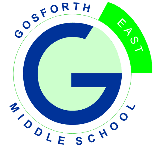 Gosforth East Middle School logo