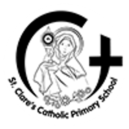 St Clare's Catholic Primary School logo