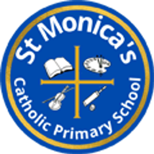 St Monica's Catholic Primary School logo