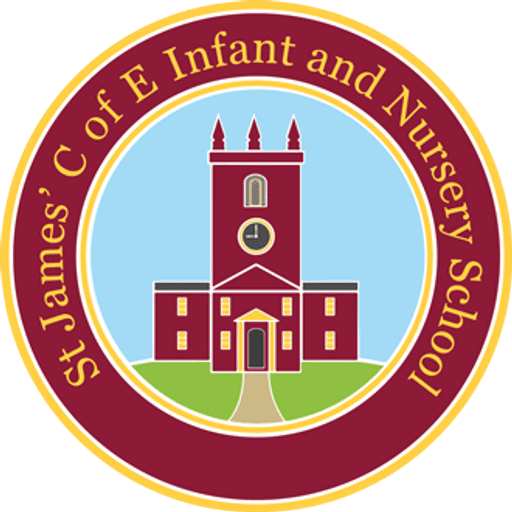 St James' CofE Infant and Nursery School logo