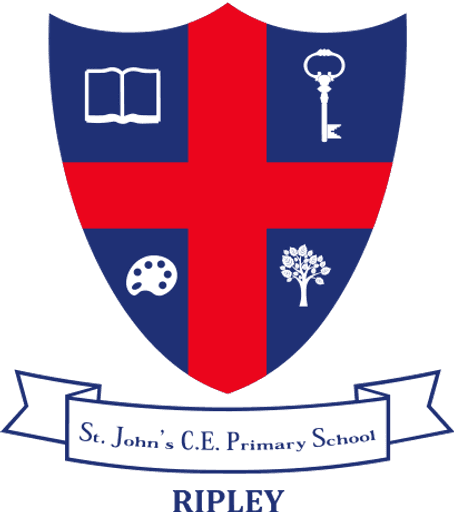 Ripley St John's Church of England Primary School and Nursery logo