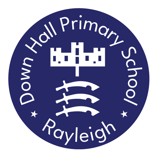 Down Hall Primary School logo