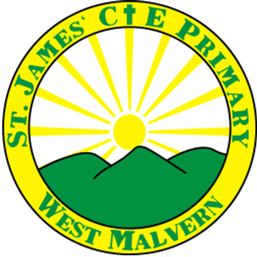 St James' CofE Primary School logo