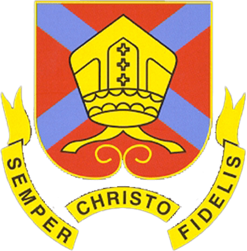 The Bishop of Hereford's Bluecoat School logo