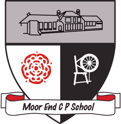 Oswaldtwistle Moor End Primary School logo
