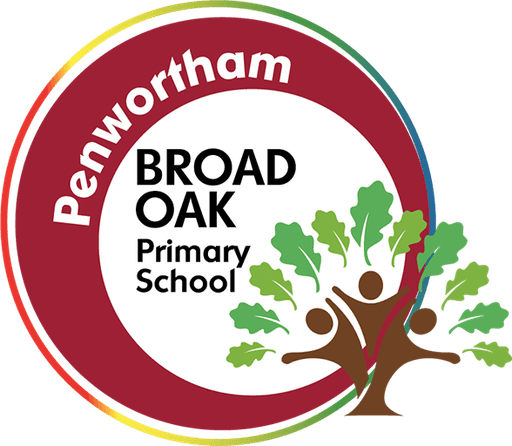 Penwortham Broad Oak Primary School logo