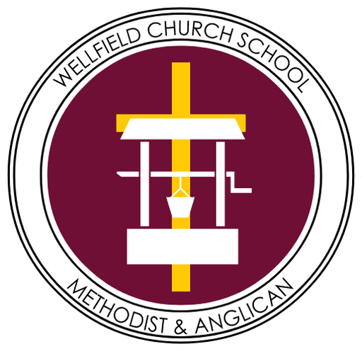 Wellfield Methodist and Anglican Church School logo