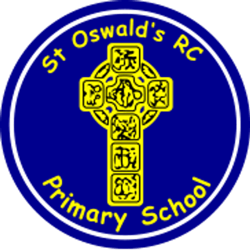 St Oswald's Roman Catholic Primary School, Accrington logo
