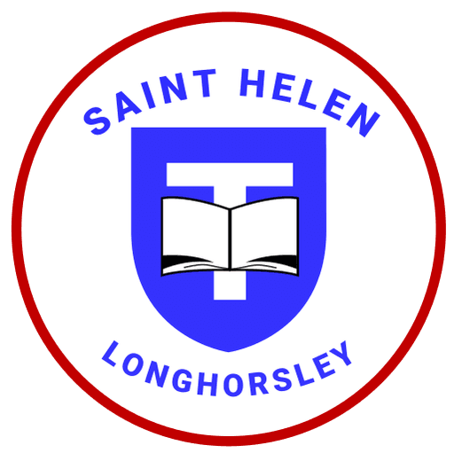 Longhorsley St Helen's Church of England Aided First School logo