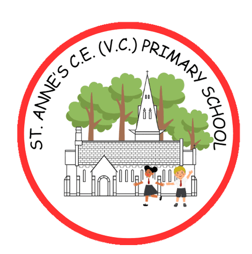 St Anne's CofE (VC) Primary School logo