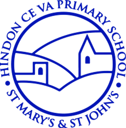 Hindon Church of England Voluntary Aided Primary School, St Mary's and St John's logo
