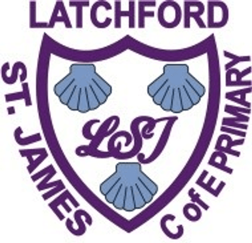 Latchford St James CofE Primary School logo