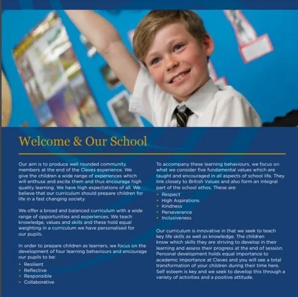 Cleves School, Weybridge