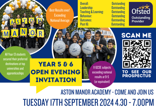 Aston Manor Academy logo