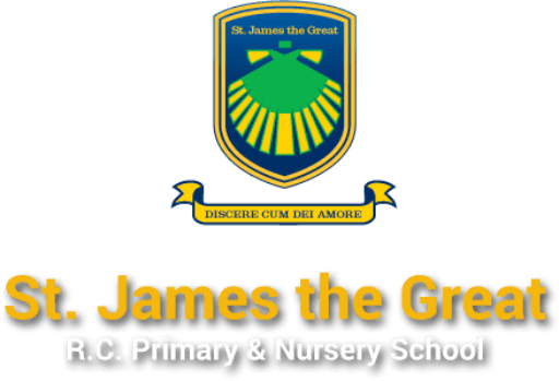 St James the Great RC Primary and Nursery School logo