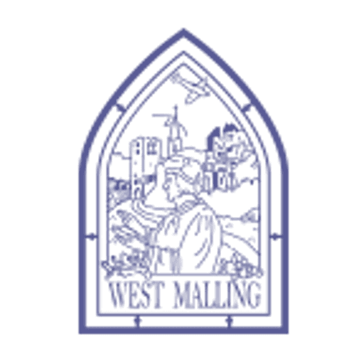 West Malling Church of England Primary School and McGinty Speech and Language Srp logo