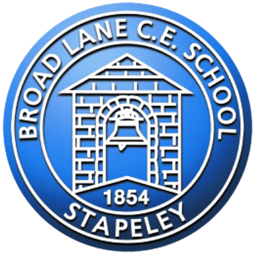 Stapeley Broad Lane CofE Primary School logo