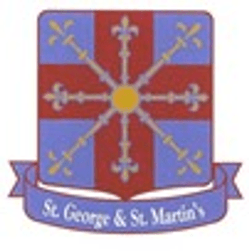 St George and St Martin's Catholic Academy logo
