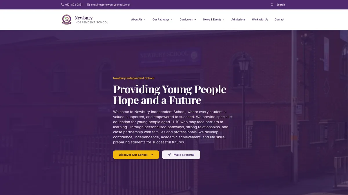 Newbury Independent School, Birmingham