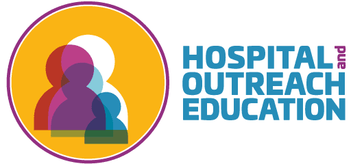 Hospital and Outreach Education logo