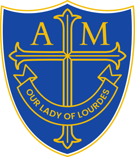 Our Lady of Lourdes Catholic Primary School logo