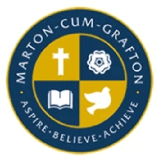 Marton-Cum-Grafton Church of England Primary School logo