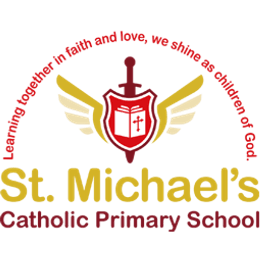 St Michael's Catholic Primary School, Houghton logo