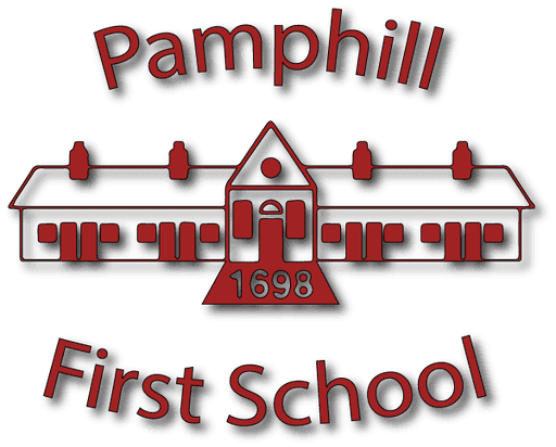 Pamphill Church of England First School logo