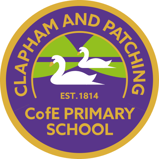 Clapham and Patching CofE Primary School logo