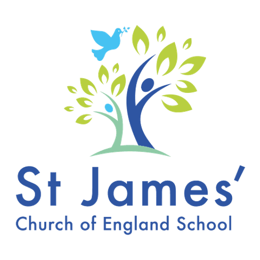 St James' Church of England Aided Junior School logo