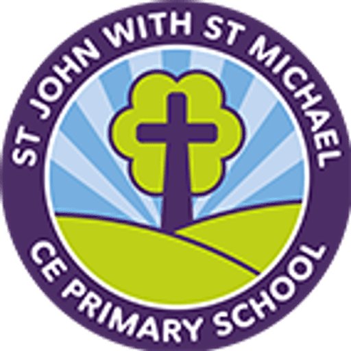 St John With St Michael Church of England Primary School logo