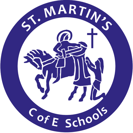 St Martin's Church of England Junior School logo