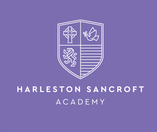 The Harleston Sancroft Academy (a 3-16 Church of England School) logo