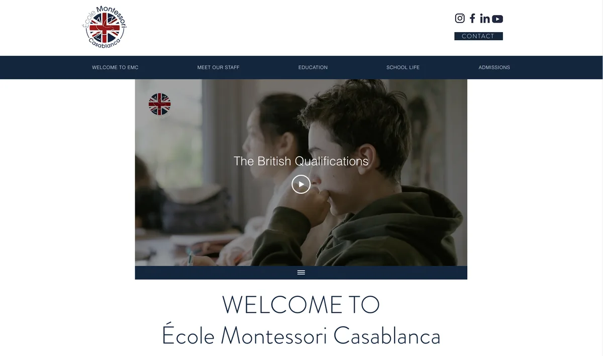 Ecole Montessori Casablanca, Morocco